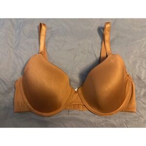 Ellen Tracy‎ Light Brown Lightly Lined Full Coverage Underwire T-Shirt Bra, 36D